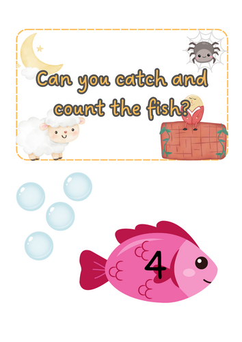 Nursery Rhyme - Fish counting