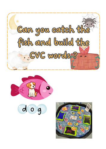 Nursery Rhymes - 12345 fish phonics