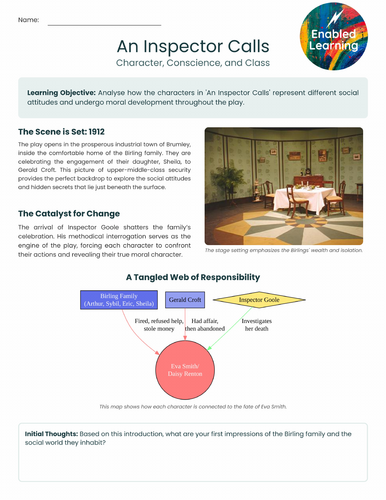 GCSE English Literature - An Inspector Calls - Character Analysis