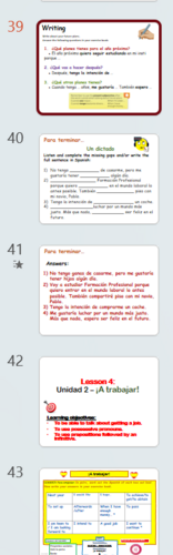 GCSE SPANISH NEW SPEC MODULE 8 El futuro te espera | Teaching Resources