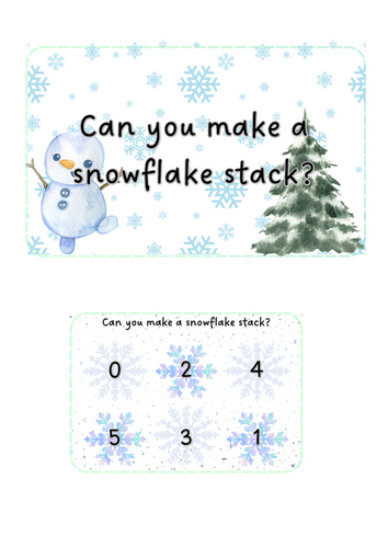 Winter - Snowflake stack