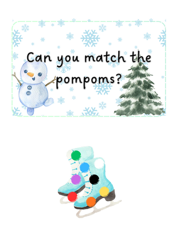 Winter - Pompom match