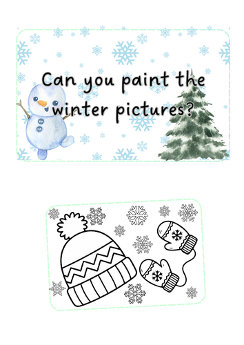 Winter - Painting