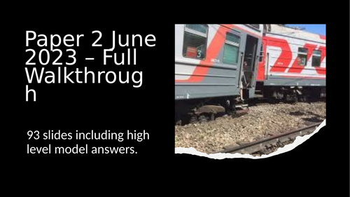 AQA Paper 2 June 2023 Full Walkthrough