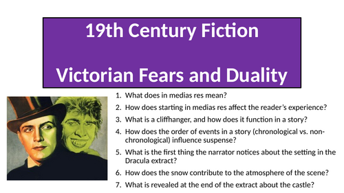 Jekyll and Hyde - Victorian Fears and Duality