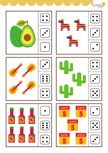 Early Years Counting Worksheets Pack