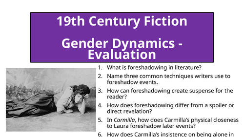 91����s of the D’Urbervilles - Gender Dynamics (Evaluation)