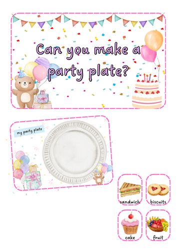 Birthday - Party Plate