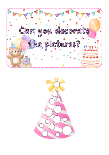 Birthday - Loose parts