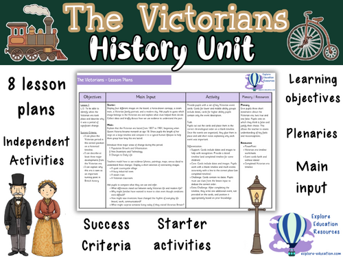 The Victorians - KS2 History Unit - 8 Outstanding Lessons | Teaching ...