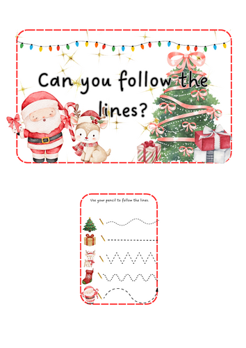 Christmas - Pencil control