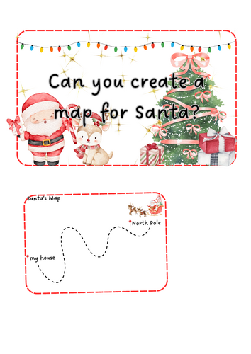 Christmas - Santa map