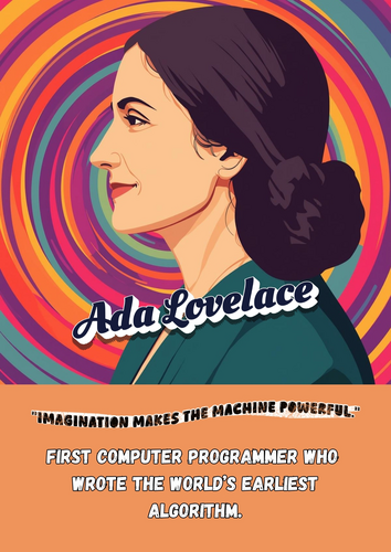 Ada Lovelace Poster – Inspirational Computer Science Figure (Free ...