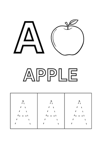 A-Z Worksheet | Teaching Resources