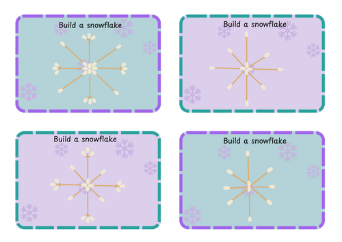 build a snowflake