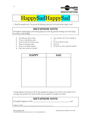 Baby Happy Baby Sad | Teaching Resources
