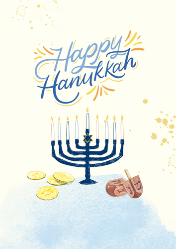 Editable Hanukkah Poster Pack – Festival of Lights Display and Event Templates