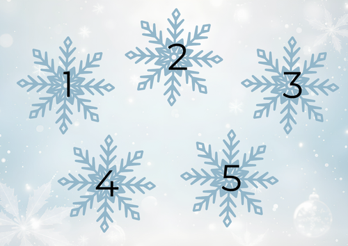 Snowflake Number Mats to 10 – Build Number Towers | Teaching Resources