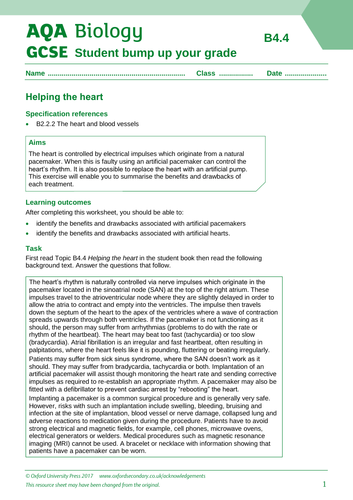 B4.4 Helping the heart