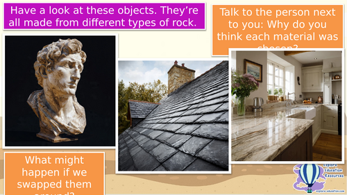 Uses of Rocks - KS2 Science Lesson - Outstanding Lesson Plan ...