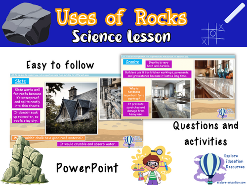 Uses of Rocks - KS2 Science Lesson - Outstanding Lesson Plan ...