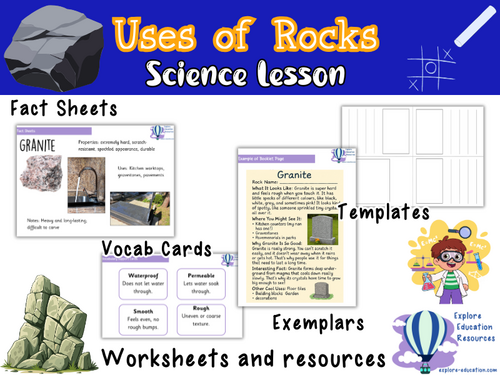 Uses of Rocks - KS2 Science Lesson - Outstanding Lesson Plan ...
