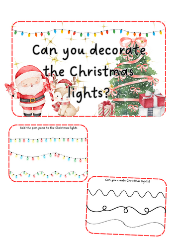 Christmas - Christmas lights decorating