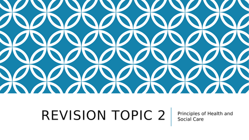 AAQ Health and Social Care F090 Revision booklets x2 | Teaching Resources