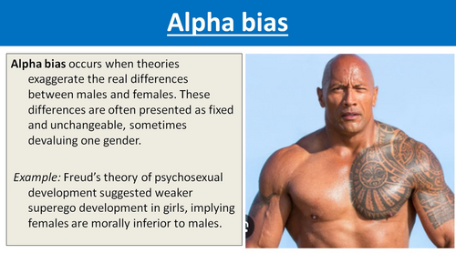 Gender bias | 2025 Spec - AQA A Level Psychology (Issues and debates ...