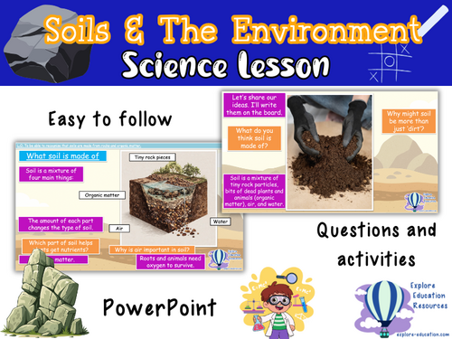 Soils and the Environment - KS2 Science - Outstanding Lesson with ...