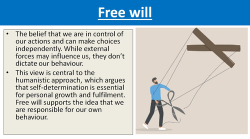 Free will and determinism | Exams in 2027 - AQA A Level Psychology ...