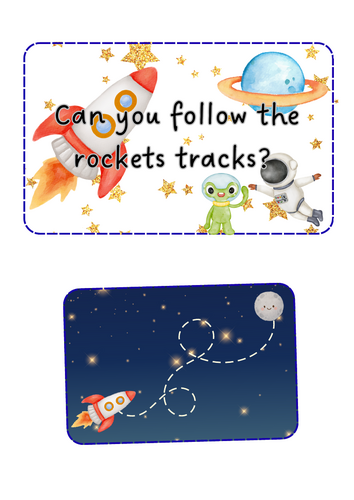 Space - Follow the Rocket Tracks