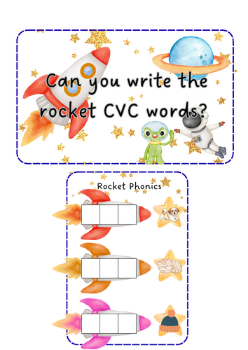 Space - Rocket phonics