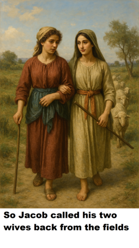 0029 BIBLE VISUAL REGISTER WHEN DID JACOB DECIDE TO LEAVE TO GO HOME ...
