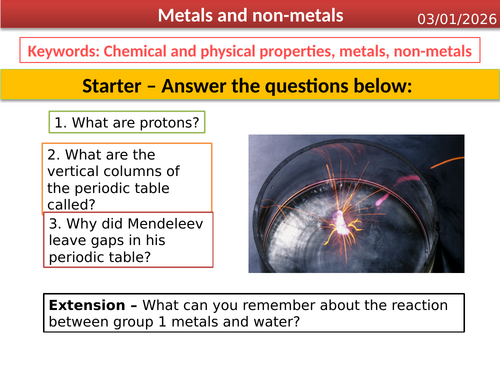 Smart Activate 3 - Metals and non-metals
