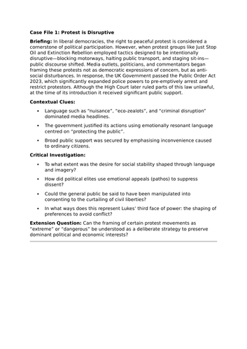 Higher Politics Unit 1 Political Theory Pack | Teaching Resources