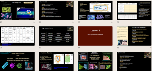 IGCSE Edexcel 9-1 Biology 1ab Living Organisms Bundle | Teaching Resources