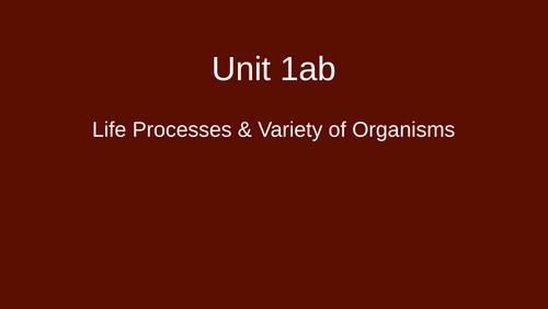 IGCSE Edexcel 9-1 Biology 1ab Living Organisms Bundle | Teaching Resources