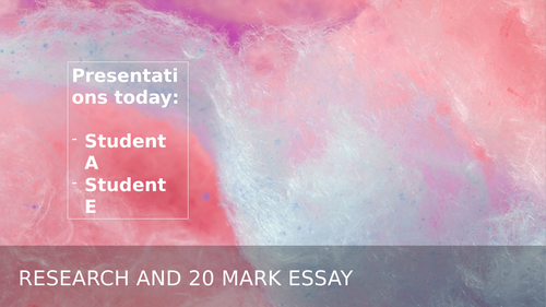 OCR A-level History NEA scheme of work | Teaching Resources