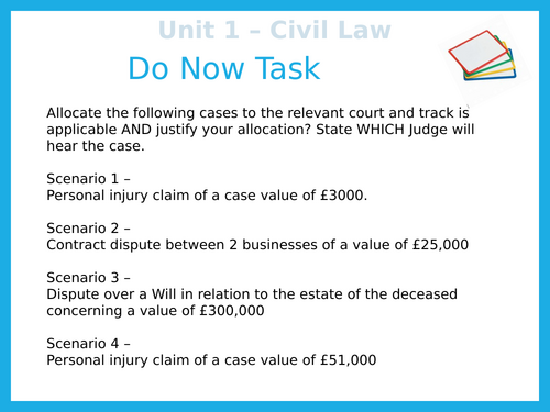 BTEC Applied Law Unit 1 Learning Aim A Lessons | Teaching Resources
