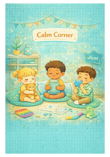 Calm Corner Posters Bundle – Emotional Regulation Visuals for SEND ...