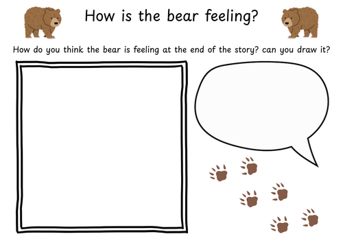 How is the bear feeling