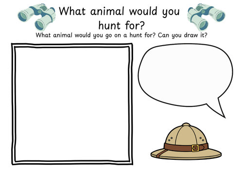 Going on an animal hunt