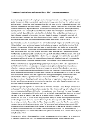 Example essays English Language Paper 1 (AQA A Level Past Paper 2025 ...