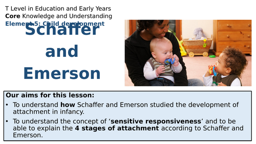 T Level Education and Early Years Gen 2 (2025) - Element 5: Child ...