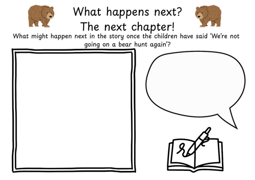 Bear Hunt- what happens next