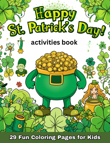 happy saint patrick s day coloring pages for kids | Teaching Resources