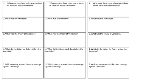 AQA Conflict and Tension 1919-1939 - Part 1- Lessons & Worksheets ...