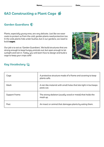 ASDAN Gardening Short Course – Module 6: Garden Construction – A Tasks ...