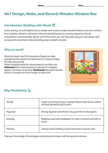 ASDAN Gardening Short Course – Module 6: Garden Construction – A Tasks ...